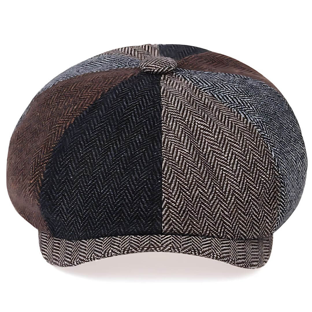 Wool Blend Patchwork Cap | OTTAWA