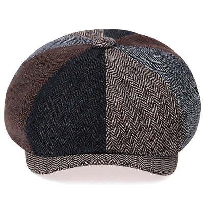 Wool Blend Patchwork Cap | OTTAWA