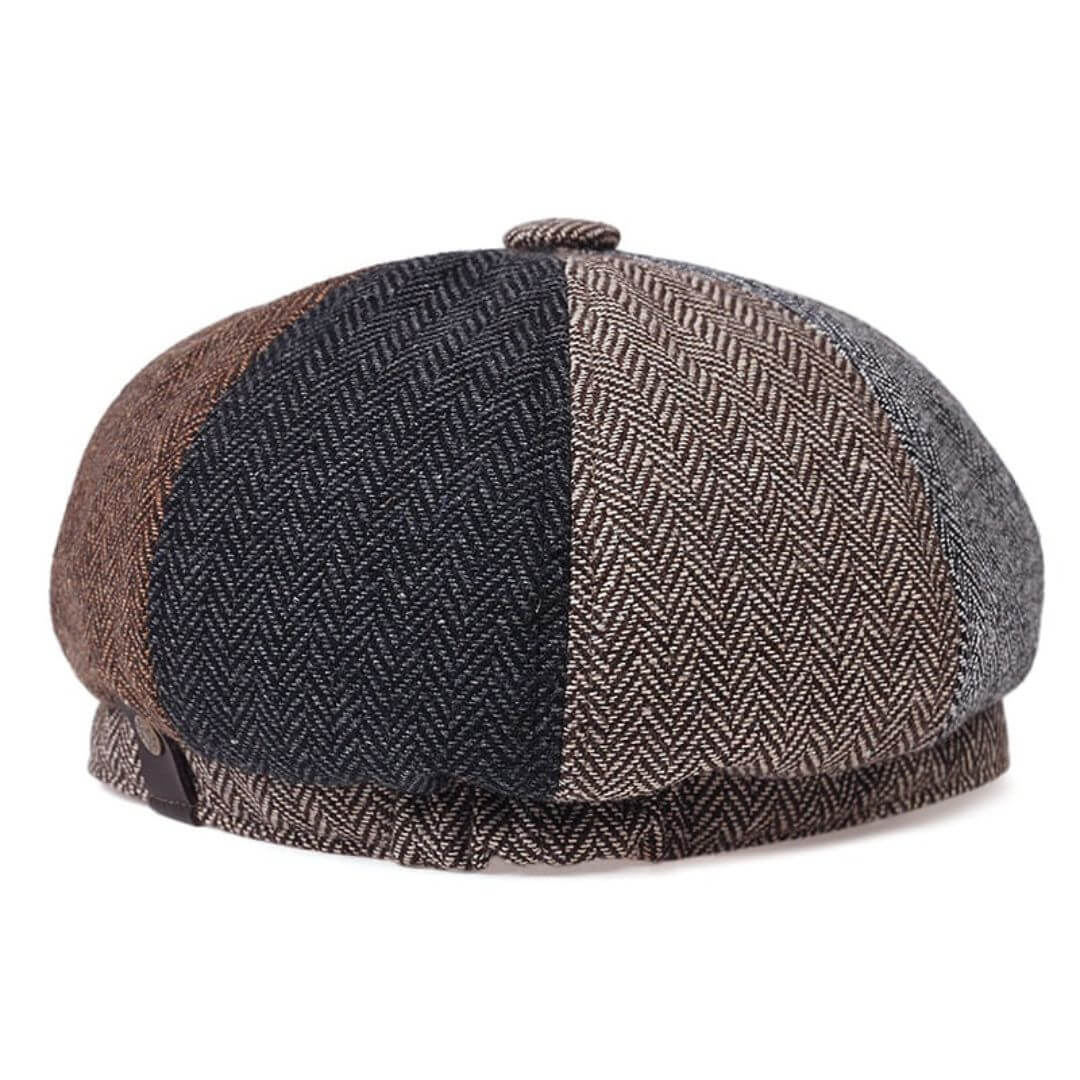Wool Blend Patchwork Cap | OTTAWA