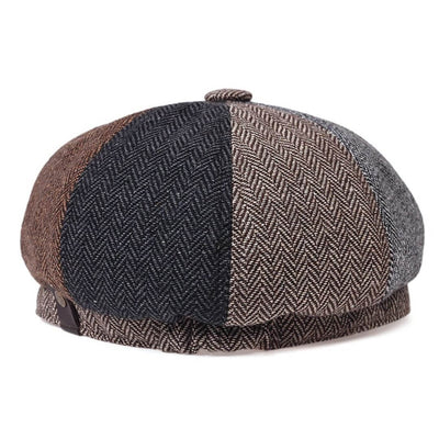 Wool Blend Patchwork Cap | OTTAWA