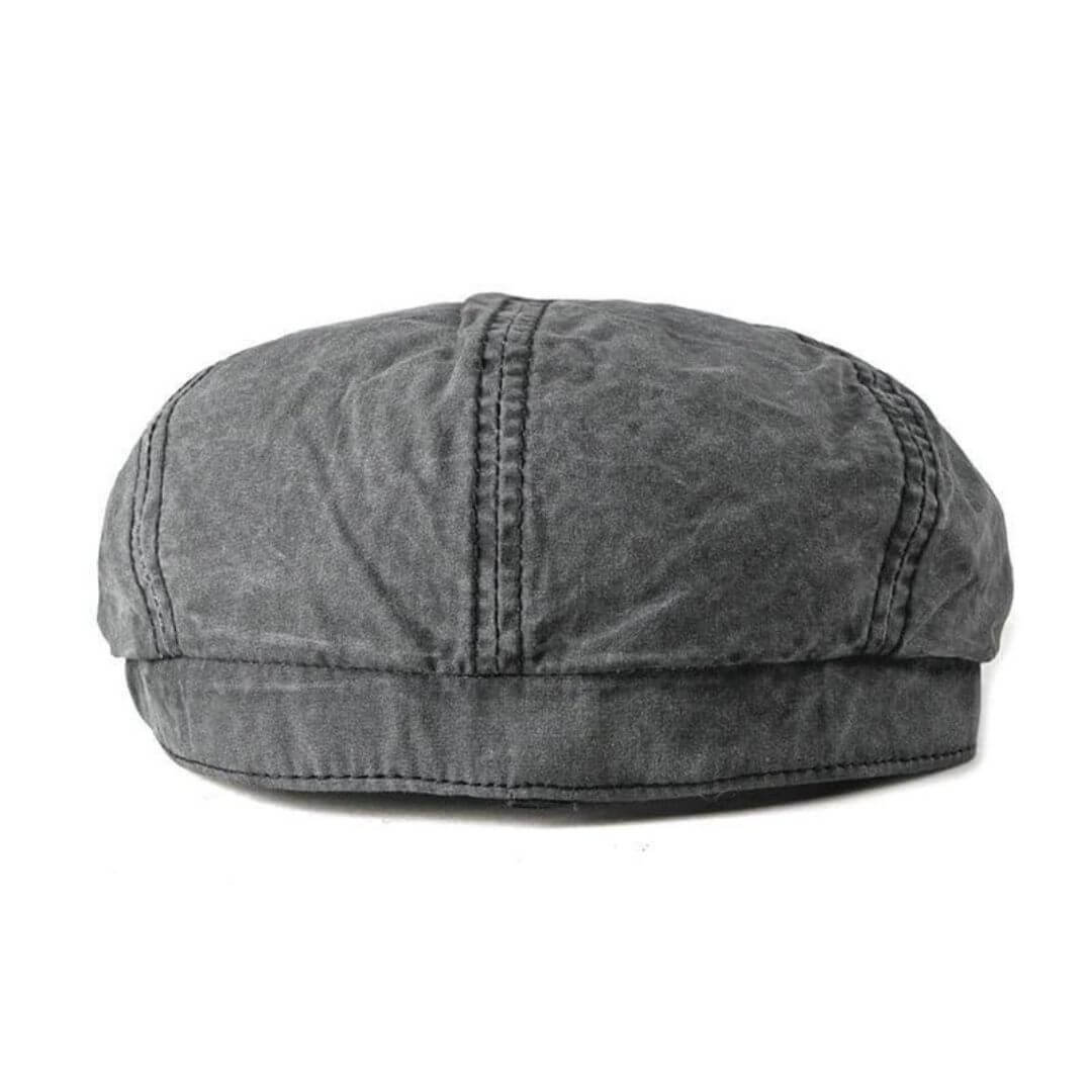 Washed Cotton Newsboy Cap | HAMILTON