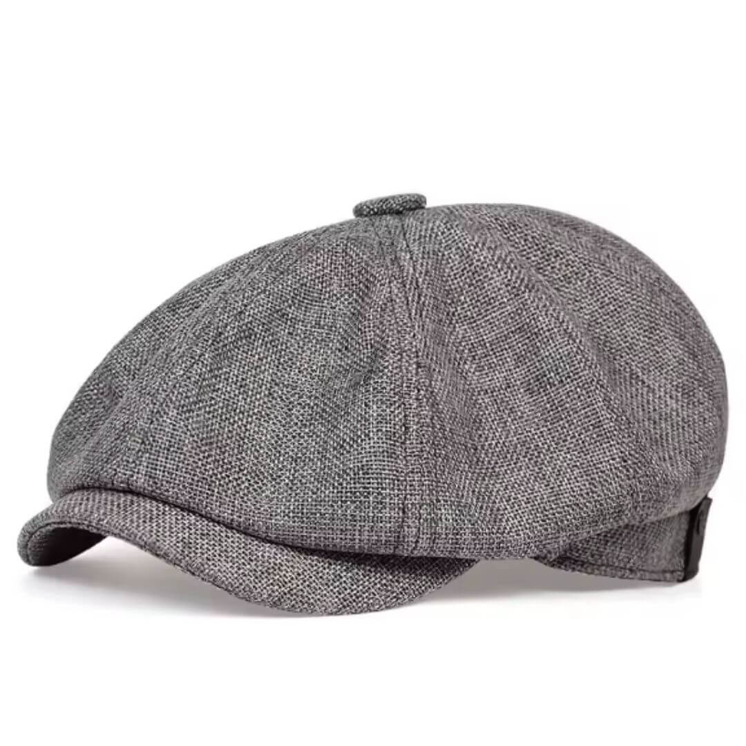 Woven Tweed Newsboy Cap | EDMONTON
