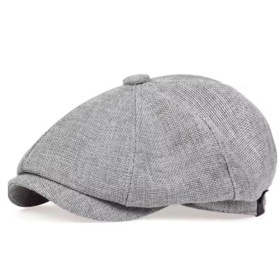 Woven Tweed Newsboy Cap | EDMONTON