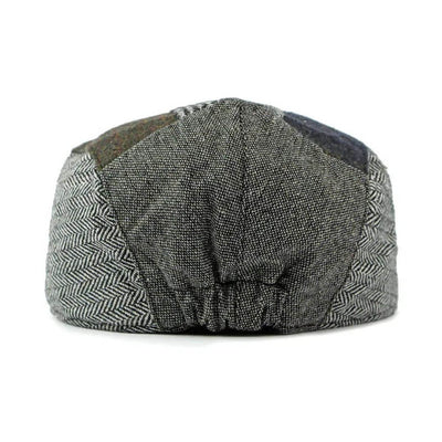Patchwork Tweed Flat Cap | BRIDGER