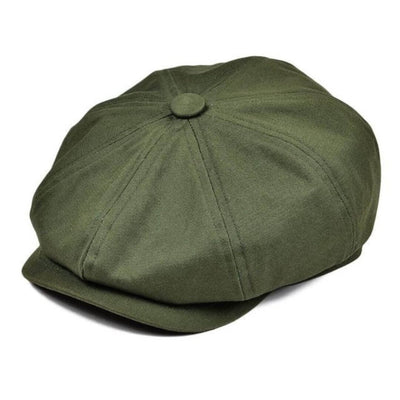 Cotton Twill Newsboy Cap | CALGARY