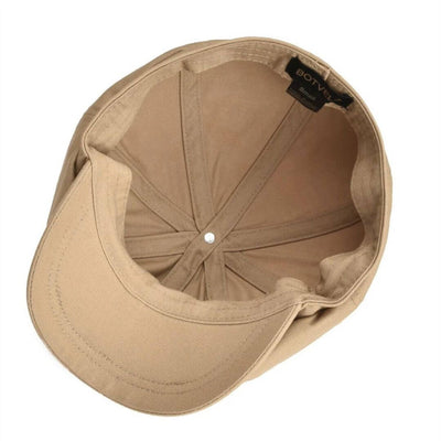 Cotton Twill Newsboy Cap | CALGARY