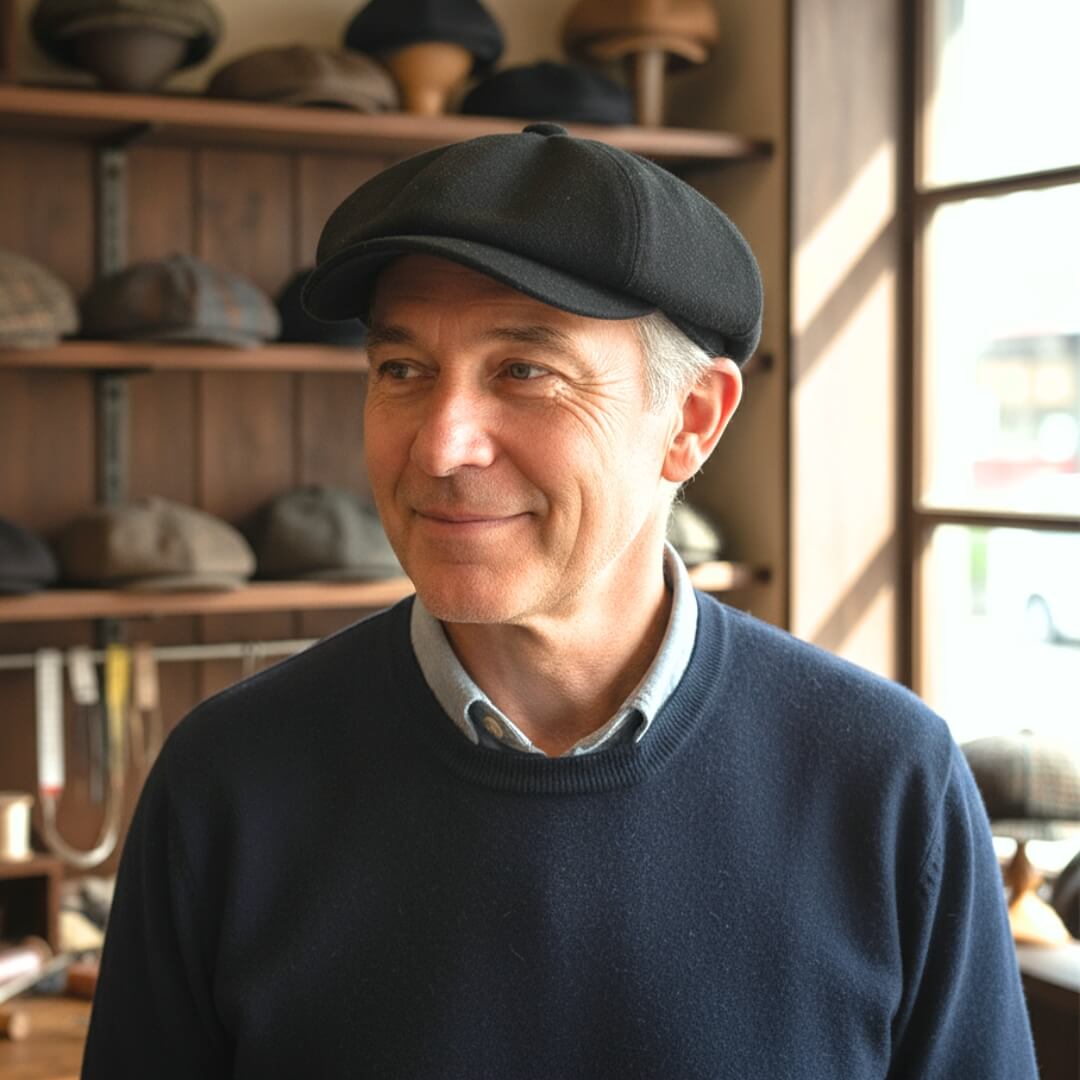 Cotton Twill Newsboy Cap | CALGARY
